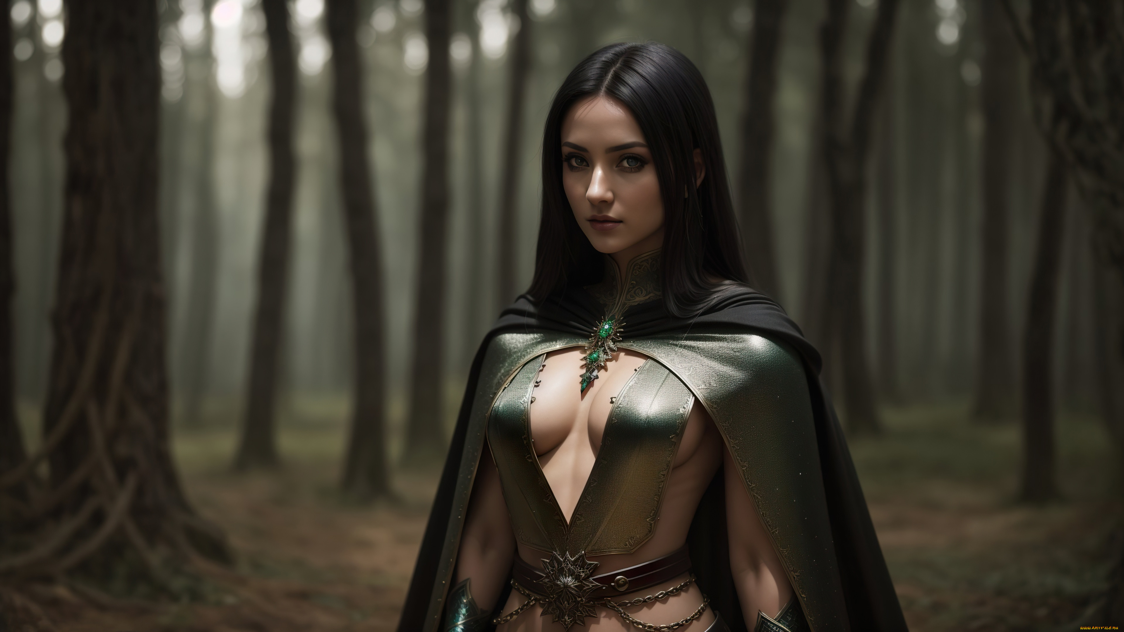 3, 3 ,  , people, girl, fantasy, nature, art, digital, stable, diffusion